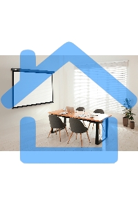 Экран Cactus 206x274см Wallscreen CS-PSW-206X274-SG 4:3 настенно-потолочный рулонный серый