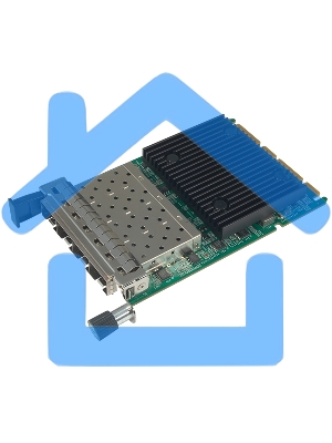 Сетевая карта 25G Quad Port SFP28 OCP3.0 Ethernet Adapter with Intel E810-CAM1 Chipset