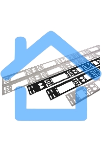 Вертикальный кабельный органайзер ЦМО в шкаф, ширина 75 мм 42U, черный (ВКО-М-42.75-9005)