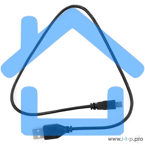 Кабель Гарнизон Кабель USB 2.0, AM/miniBM 5P, 0.5м, пакет (GCC-USB2-AM5P-0.5M)