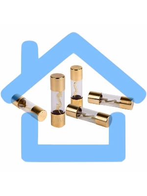 Набор плавких предохранителей типа AGU 80А Rexant