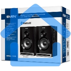 Акустическая система Sven SPS-705 2.0 черный 40Вт