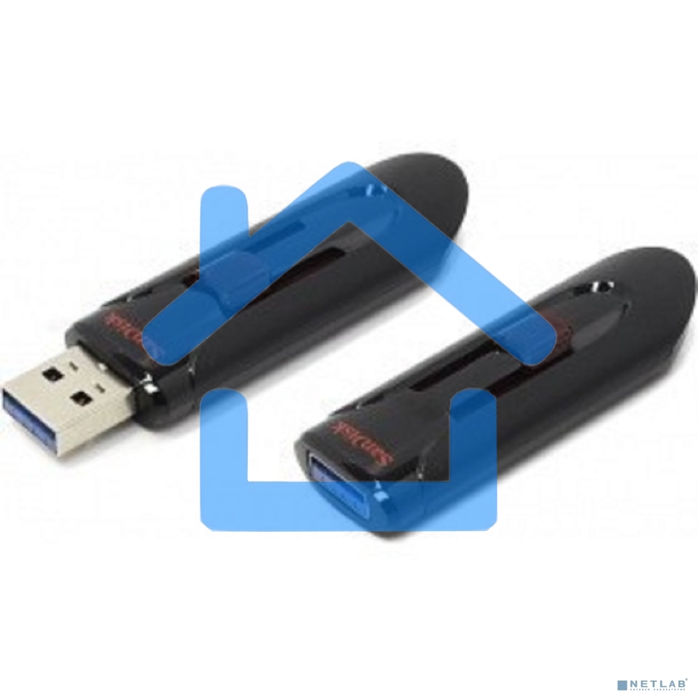 Флешка USB R/W Sandisk 128Gb Cruzer Glide SDCZ600-128G-G35 USB3.0 черный/красный