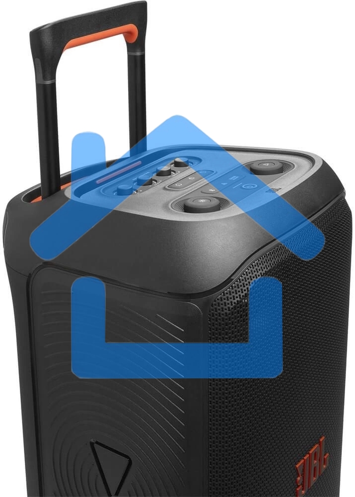 Портативная акустика JBL PartyBox Stage 320 (1.0 2 x 120 Вт, Bluetooth, AUX, USB, 6.3 мм jack, RGB подсветка, IPX4, JBLPBSTAGE320UK)