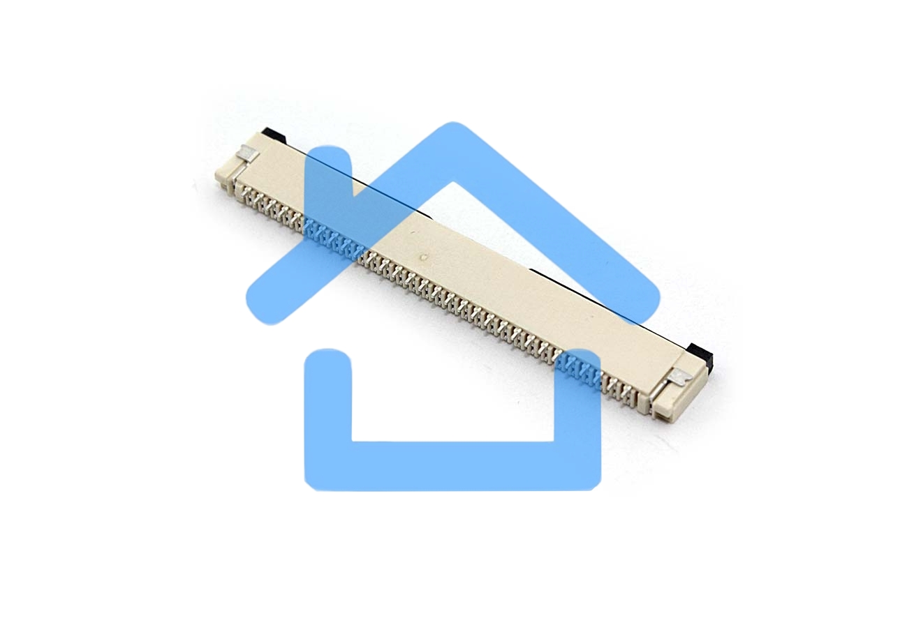 Разъем FPC Flip-Lock 1010-30RLGF 30 pin высота 1мм шаг 1мм