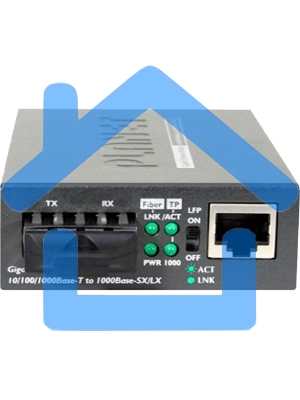 Медиаконвертер PLANET Technology FT-802 10/100Base-TX to 100Base-FX (SC) Bridge Media Converter, LFPT Supported