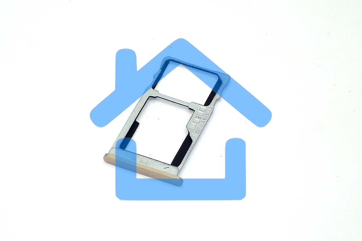 Лоток для SIM-карты Meizu U20 золотой