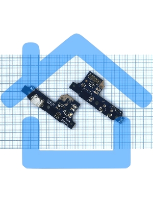 Плата разъема питания с микрофоном для Huawei Y5 2017