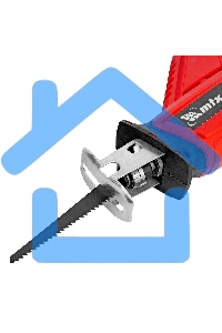 Пила сабельная аккумуляторная RС-80, Li-Ion, 20 В MTX