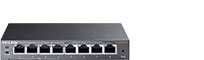 Коммутатор TP-Link SMB TL-SG108PE Easy Smart гигабитный 8-портовый коммутатор с 4 портами PoE