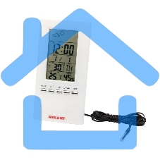 Метеостанция комнатно-уличная Rexant S3331SC с проводным датчиком