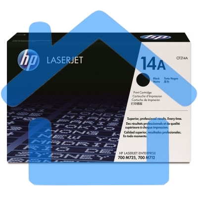 Картридж лазерный HP CF214A черный LaserJet 700 MFP M712 (10 000стр.)