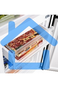 Холодильник Maunfeld MFF176SFSB черный двухкамерный 188/75л морозилка снизу, ручная разморозка