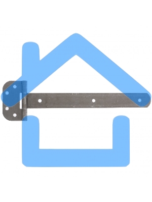 Петля-стрела ПС-420, без покрытия, (Металлист) Россия