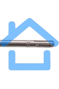 Бур по бетону Denzel двойная спираль, Cobalt W-tip, 12x460 мм, SDS PLUS