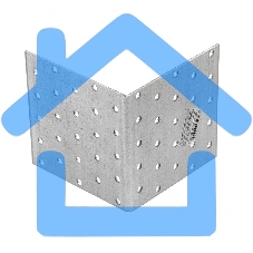 Крепежный уголок равносторонний, KUR 100x100x100 мм, Россия Сибртех