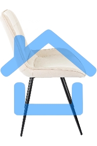 Стул для дома Бюрократ CH-K2_4 комплект 4шт бежевый Holland 06 металл черный на ножках (CH-K2_1/HL07_4)