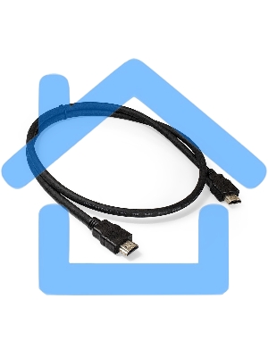 Кабель HDMI Exegate EX287729RUS EX-CC-HDMI2-1.0 (19M/19M, v2.0, 1м, 4K UHD, Ethernet, позолоченные контакты)