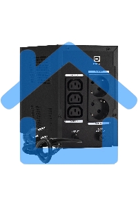 Источник бесперебойного питания ExeGate SpecialPro UNB-1200.LED.AVR.2SH.3C13.USB 1200VA/750W, LED, AVR, 2*Schuko+3*C13, USB,съемн.кабель, металлический корпус, черный