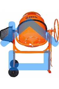 Бетономешалка Вихрь БМ-18АП (74/1/19) 800 Вт, 180 л, полиамидный венец, 32 об/мин