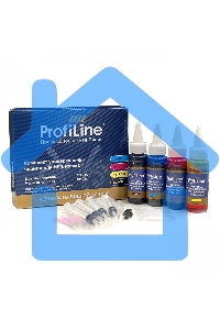 Комплект ун-ных чернил для принтеров HP/Lexmark, Black/Cyan/Magenta/Yellow 4*40 мл водн ProfiLine