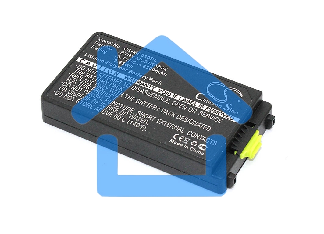 Аккумуляторная батарея CameronSino CS-MC310BL для терминала сбора данных Motorola Symbol MC3190 3,7V 2500mAh