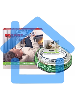 Теплый пол Rexant Slim RNB -30-370 (370Вт/30м/ S обогрева, м2: 2,0-3,0) (двух жильный)