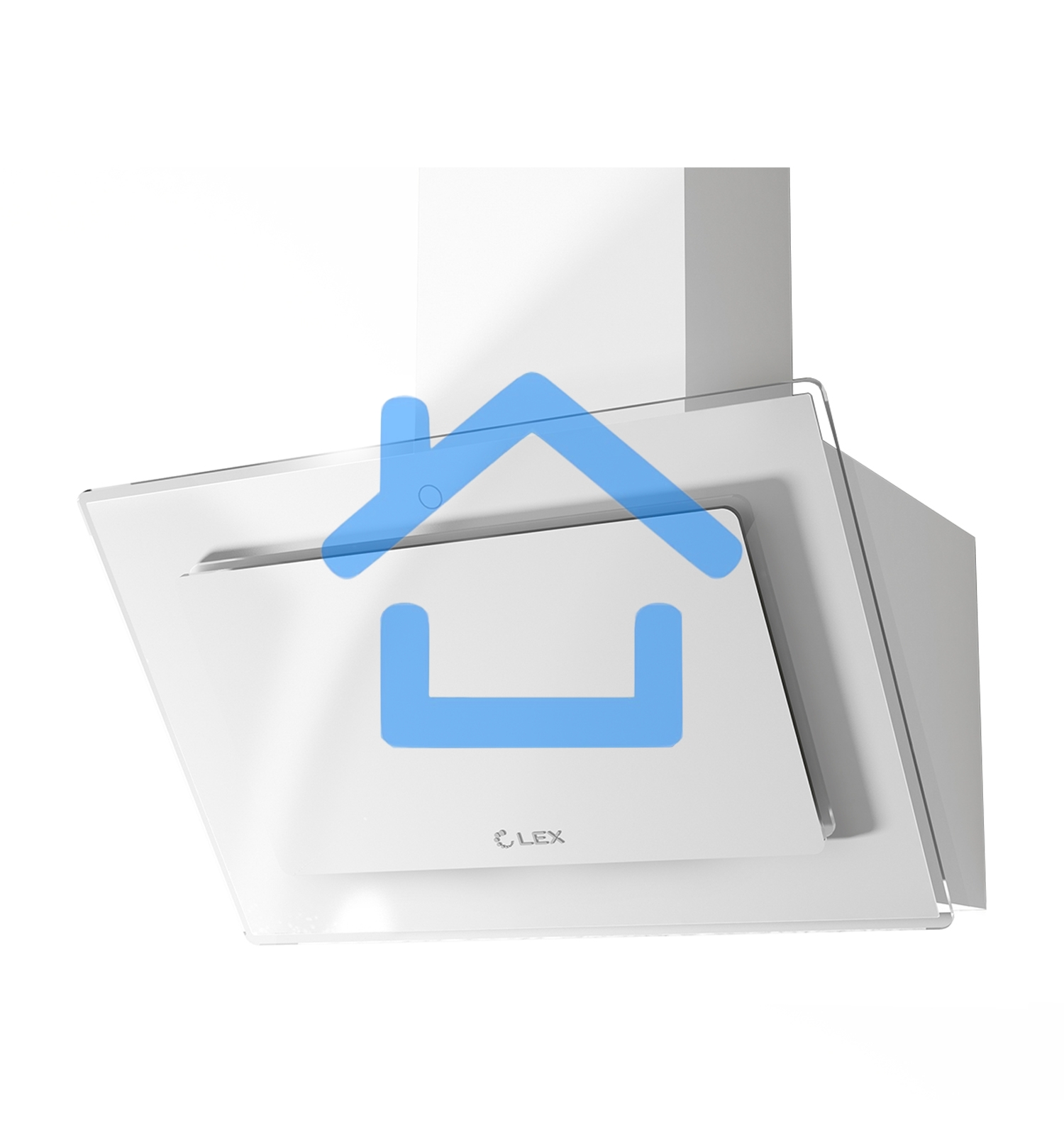 Вытяжка наклонная LEX MIKA GS 600 белая, 59.5 см, 850 куб. м/ч, 48 дБ