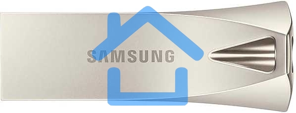 Флешка USB R/W 64Gb USB Drive <USB 3.1> Samsung BAR Plus (up to 300Mb/s) (MUF-64BE3/APC) серебристый