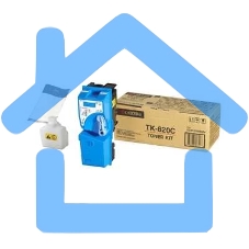 Картридж лазерный Kyocera-Mita TK-820C голубой для FS-C8100DN 7000стр.