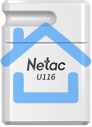Флешка USB R/W Netac U116 16Gb <NT03U116N-016G-20WH>, USB2.0