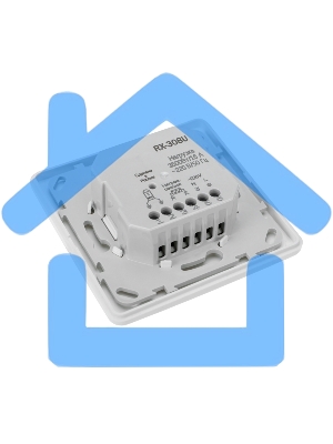 Терморегулятор механический RX-308U (белый) (совместим с Schneider серии Unica) Rexant