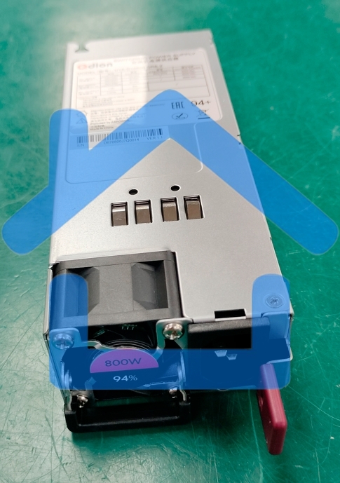 Блок питания серверный Server power supply Qdion Model U1A-D10800-DRB-Z P/N:99MAD10800I1170119 CRPS 1U Module 800W Efficiency 94+, Gold Finger (option), Cable connector: C14