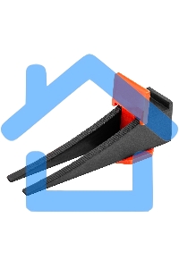 Система выравнивания плитки (СВП), комплект: зажимы, клинья (50/50 шт), упаковка ведро Сибртех