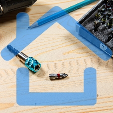 Набор бит GROSS, магнитный адаптер,сталь S2,пластиковый кейс,32 предм. 11363