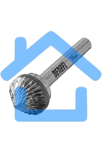 Борфреза по металлу твердосплавная, зенкер 90 град., тип-K, 16 мм Denzel