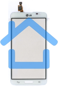 Сенсорное стекло (тачскрин) для LG G PRO LITE D680 D684, белое