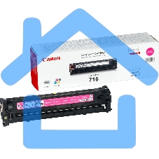 Картридж лазерный Canon Cartridge 716M (1978B002) пурпурный (1500 стр.) для Canon LBP-5050/5050N