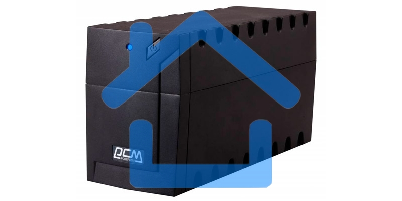 Источник бесперебойного питания Powercom Raptor RPT-800A EURO 480Вт 800ВА черный