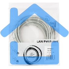 Патч-корд FTP Cablexpert кат.6, 3м, литой, многожильный (серый)