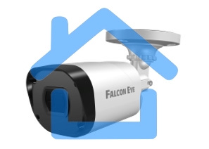 Камера Falcon Eye FE-MHD-B2-25 Цилиндрическая, универсальная 1080P видеокамера 4 в 1 (AHD, TVI, CVI, CVBS) с функцией 
