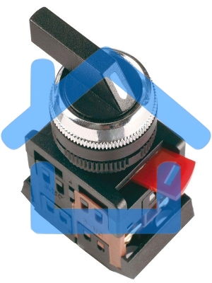 Переключатель ALCLR-22 на 3 полож. черный I-O-II 1з+1p ИЭК BSW10-ALCLR-3-K02