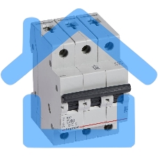 Выключатель автоматический модульный 3п C 40А 4.5кА RX3 Leg 419712