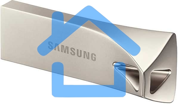 Флешка USB R/W 64Gb USB Drive <USB 3.1> Samsung BAR Plus (up to 300Mb/s) (MUF-64BE3/APC) серебристый