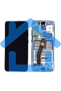 Дисплей для Samsung Galaxy S20 SM-G980F голубой