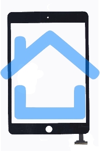 Сенсорное стекло (тачскрин) Ipad mini 3 (retina) no IC (A1599, A1600), черное