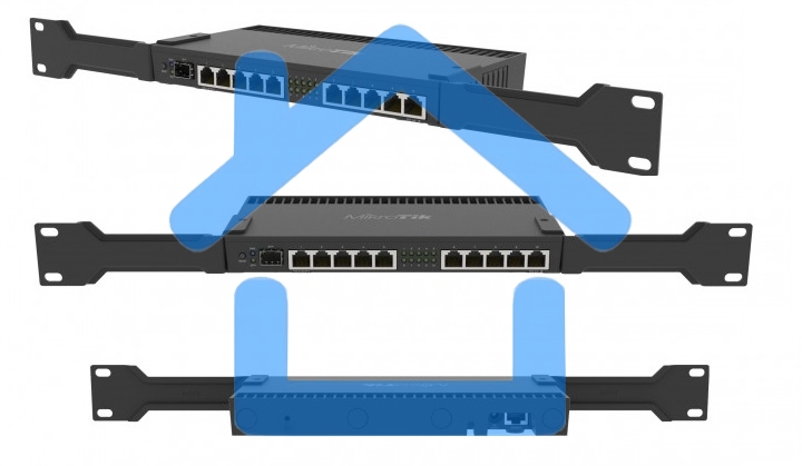 Маршрутизатор 1000M 10PORT 1SFP+ RB4011IGS+RM MIKROTIK