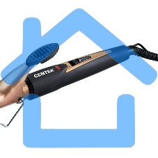 Щипцы для завивки Centek CT-2088 35Вт, 25 мм диаметр, БРОНЗОВОЕ КЕРАМИЧЕСКОЕ ПОКРЫТИЕ, насадка щетка