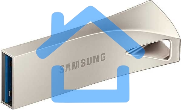 Флешка USB R/W 64Gb USB Drive <USB 3.1> Samsung BAR Plus (up to 300Mb/s) (MUF-64BE3/APC) серебристый