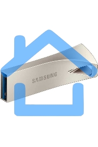 Флешка USB R/W 64 Gb USB Drive <USB 3.1> Samsung BAR Plus (up to 300Mb/s) (MUF-64BE3/APC) серебристый
